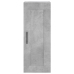 Armario de pared madera ingeniería gris hormigón 34,5x34x90 cm