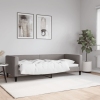 Sofá cama tela gris taupe 80x200 cm