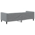 vidaXL Sofá cama tela gris claro 90x190 cm