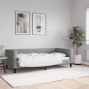 vidaXL Sofá cama tela gris claro 90x190 cm