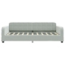 vidaXL Sofá cama terciopelo gris claro 90x190 cm