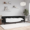 vidaXL Sofá cama terciopelo negro 80x200 cm