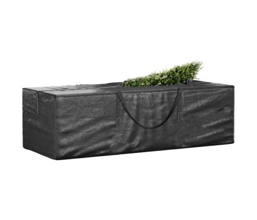 Bolsa para árbol de Navidad polietileno negro 135x40x55 cm