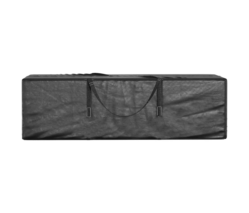 Bolsa para árbol de Navidad polietileno negro 135x40x55 cm