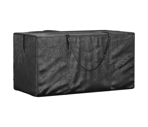 Bolsa para árbol de Navidad polietileno negro 150x75x75 cm