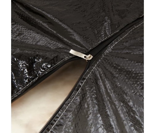Bolsas para guardar árbol de Navidad 2 uds polietileno negro