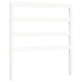 Estructura de cama sin colchón madera maciza blanca 90x190 cm