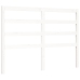 Estructura de cama sin colchón madera de pino blanca 140x190 cm