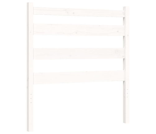 Estructura cama sin colchón madera maciza pino blanca 100x200cm