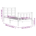 Estructura de cama sin colchón madera maciza de pino 90x200 cm