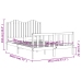 Estructura de cama sin colchón madera maciza de pino 140x190 cm