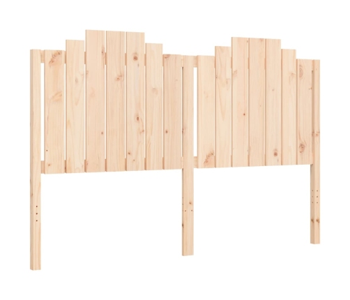 Estructura de cama sin colchón madera maciza de pino 160x200 cm