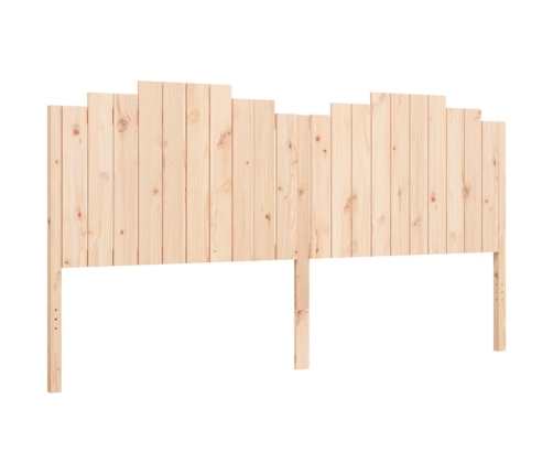 Estructura de cama sin colchón madera maciza de pino 200x200 cm