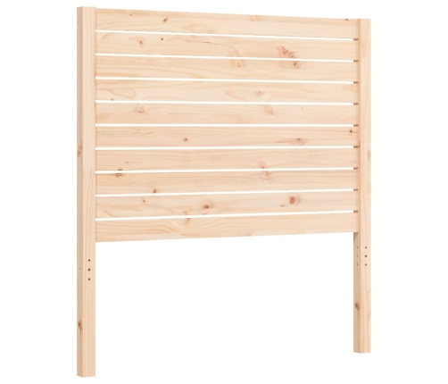 Estructura de cama sin colchón madera maciza de pino 90x200 cm