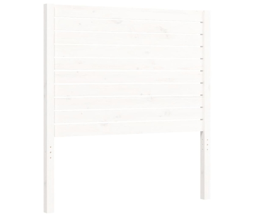 Estructura cama sin colchón madera maciza pino blanca 100x200cm