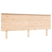 Estructura de cama de matrimonio con cabecero madera maciza