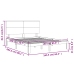 Estructura de cama sin colchón madera maciza de pino 160x200 cm