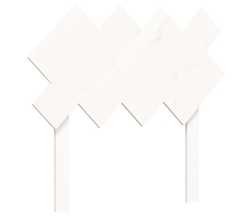 Estructura de cama sin colchón madera de pino blanca 90x200 cm