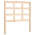Estructura de cama con cabecero madera maciza