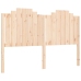 Estructura de cama con cabecero madera maciza 160x200 cm