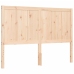 Estructura de cama con cabecero madera maciza 120x200 cm