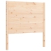 Estructura de cama con cabecero madera maciza