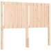 Estructura de cama con cabecero madera maciza 120x200 cm