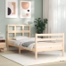 Estructura de cama con cabecero madera maciza