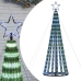 Árbol de Navidad LED 275 LEDs azul 180 cm