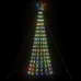 Árbol de Navidad LED 275 LEDs de colores 180 cm