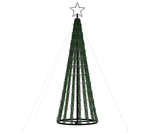 Árbol de Navidad LED 275 LEDs de colores 180 cm