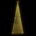 VidaXL Árbol de Navidad LED 688 LEDs blanco cálido 300 cm