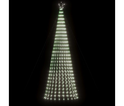 Árbol de Navidad LED 688 LEDs blanco frío 300 cm