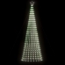 Árbol de Navidad LED 688 LEDs blanco frío 300 cm