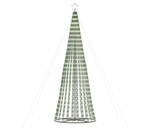 Árbol de Navidad LED 688 LEDs blanco frío 300 cm