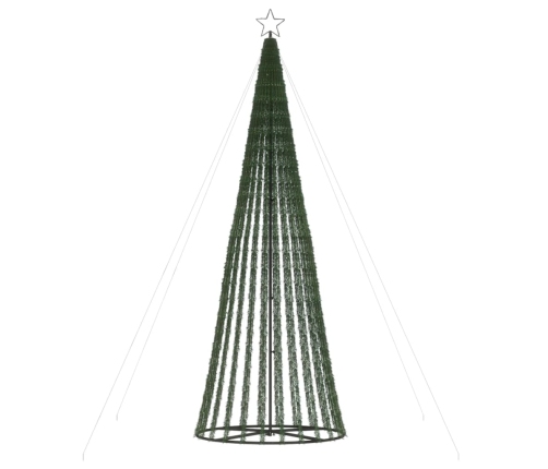 Árbol de Navidad LED 688 LEDs blanco frío 300 cm