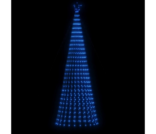 Árbol de Navidad LED 688 LEDs azul 300 cm