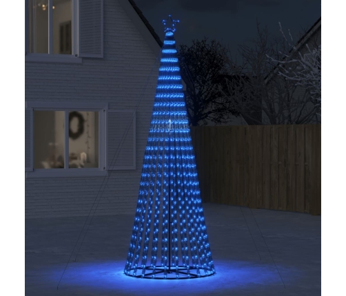 Árbol de Navidad LED 688 LEDs azul 300 cm