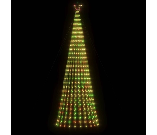 Árbol de Navidad LED 688 LEDs de colores 300 cm