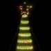 Árbol de Navidad LED 688 LEDs de colores 300 cm