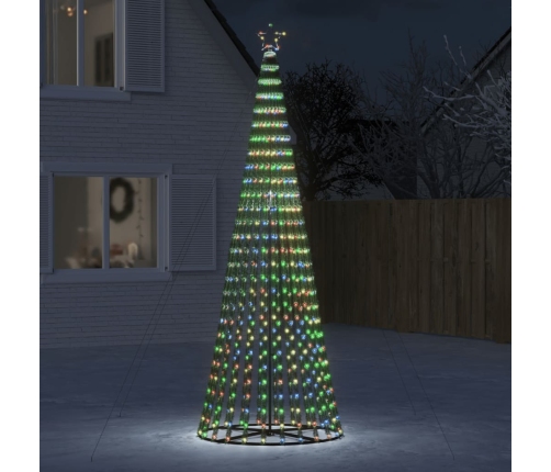 Árbol de Navidad LED 688 LEDs de colores 300 cm