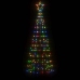 Árbol de Navidad LED con estacas 220 LEDs de colores 180 cm