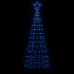 Árbol de Navidad LED con estacas 220 LEDs azul 180 cm