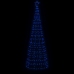 Árbol de Navidad LED con estacas 570 LEDs azul 300 cm