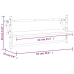 Estantes de pared con barras 2 uds roble ahumado 65x25x30 cm