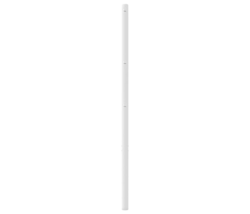 Cabecero de metal blanco 120 cm