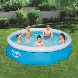 Bestway Piscina inflable redonda Fast Set 305x76 cm