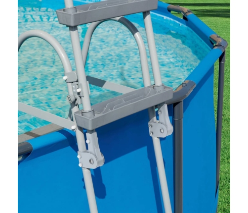 Bestway Escalera de seguridad para piscina 4 peldaños Flowclear 122 cm