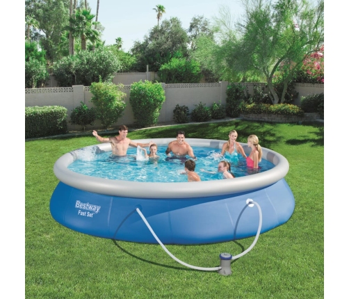 Bestway Conjunto de piscina Fast Set 457x84 cm