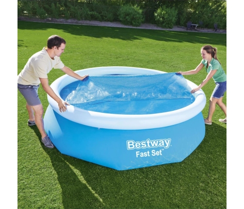 Bestway Cubierta solar para piscina Flowclear 305 cm